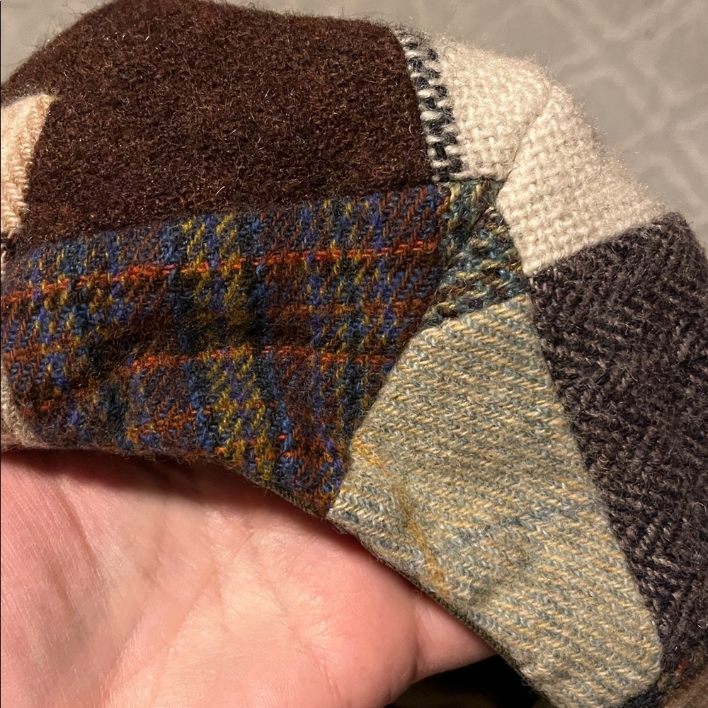 Patchwork Flat Cap From Ireland, , Small Size Wom… - image 4